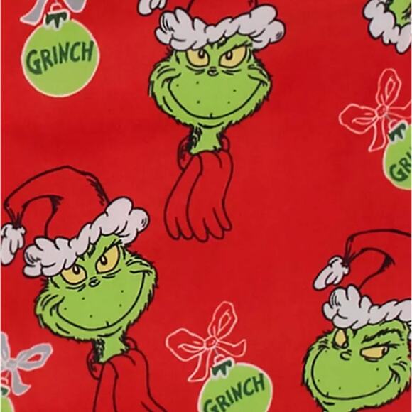 2-Piece Family Pajama 2-Pc Grinch Christmas Holiday Red/Green Men's Small NWT - Picture 5 of 8